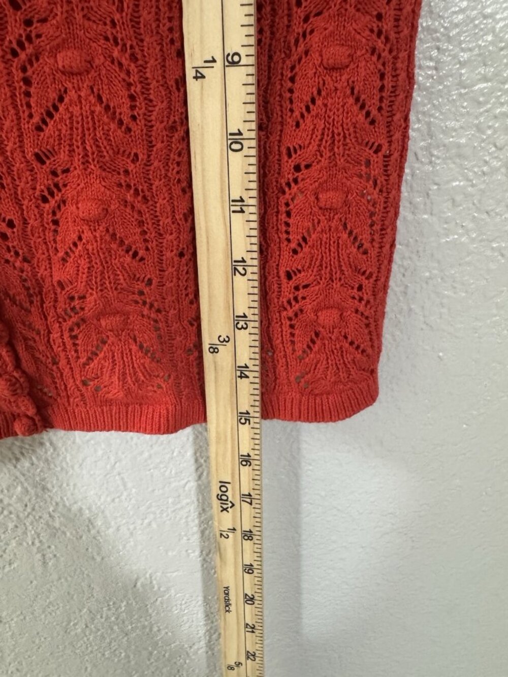Sézane Francisco Knit Tank Top Red Medium - Picture 6 of 9